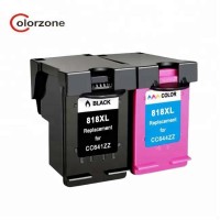 Colorzone Compatible black ink cartridge used in hp 818 818xl CC640ZZ CC643ZZ